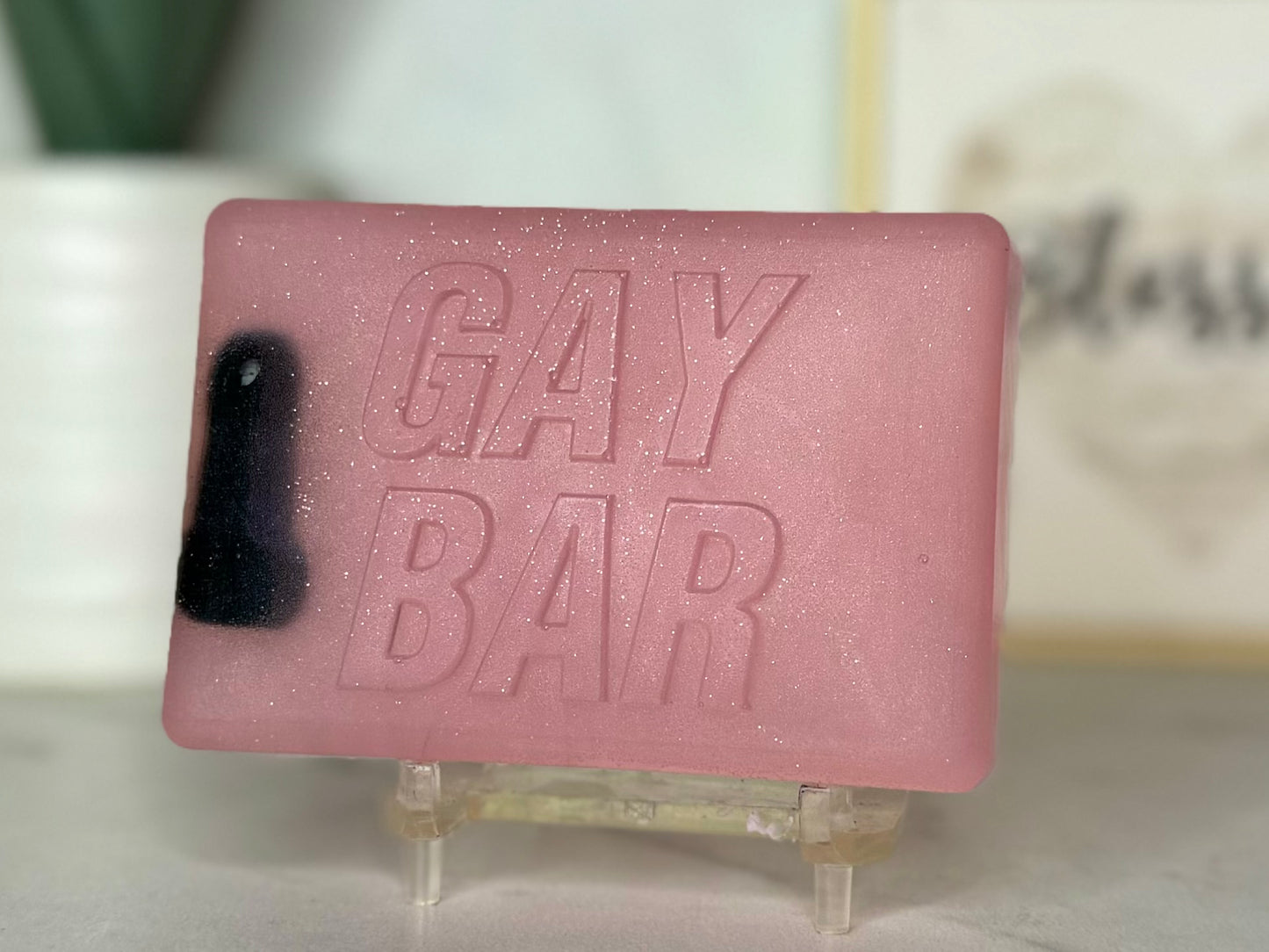 Gay Bar Crystal Soap