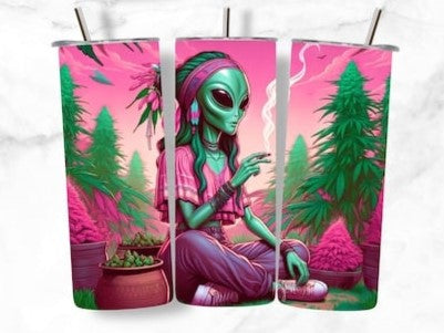 Reggae Alien Tumbler