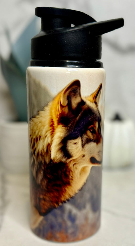 Wolf Water Bottle