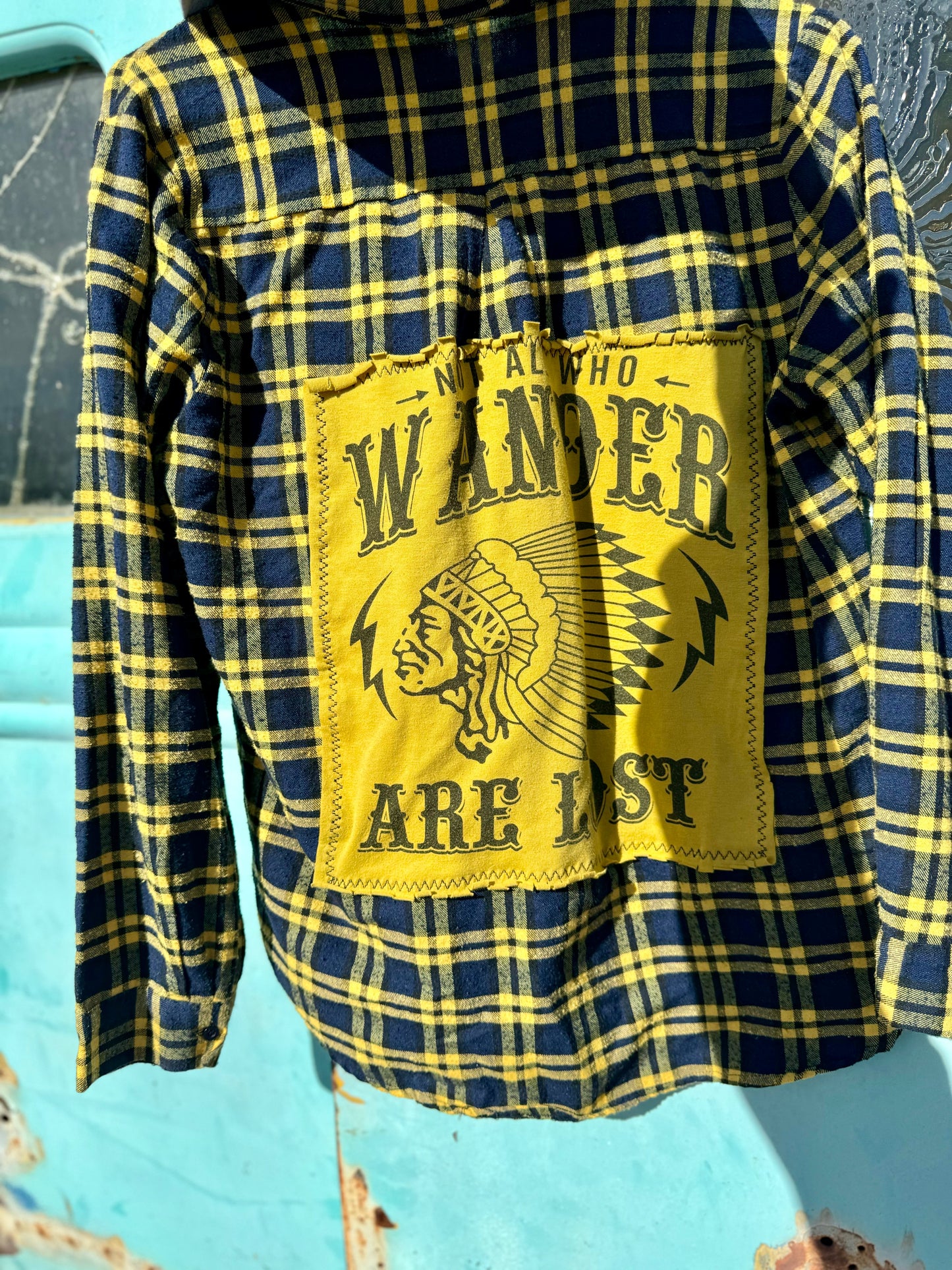 Not All Who Wander Flannel (Large)