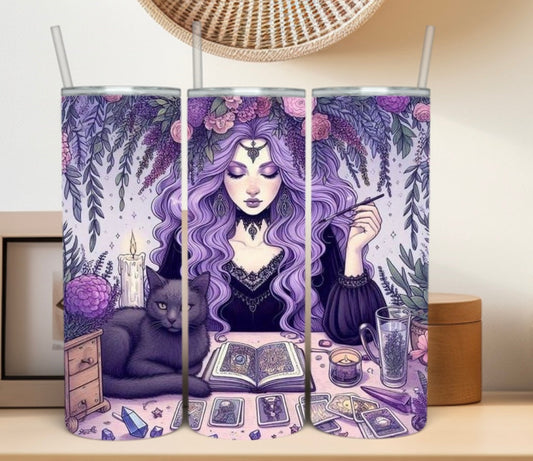 Purple Witch Tumbler