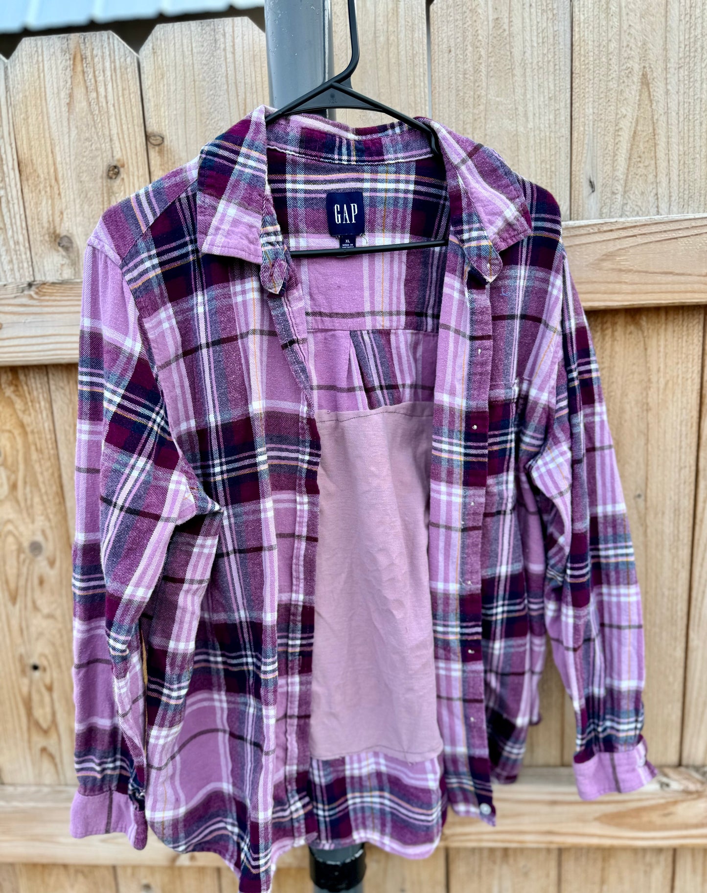 We Read Wine Labels Flannel (XL)