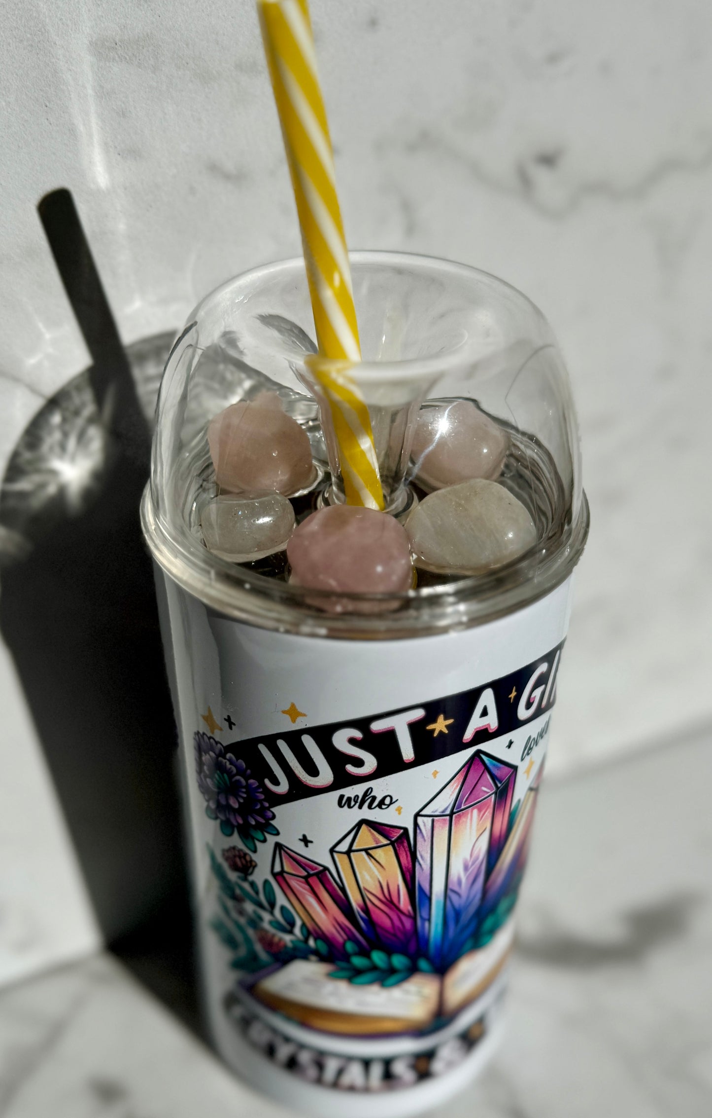 Just A Girl Crystal Cup