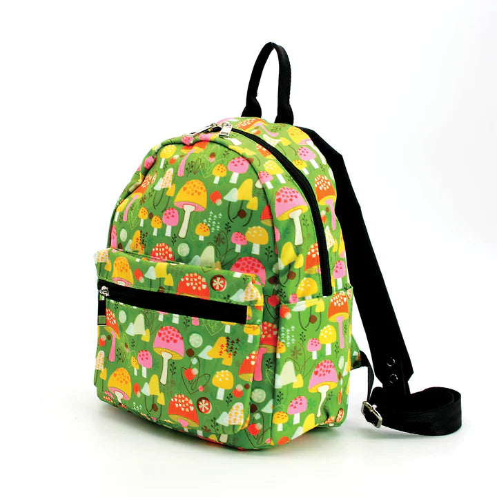 Mushroom Motif Mini Backpack