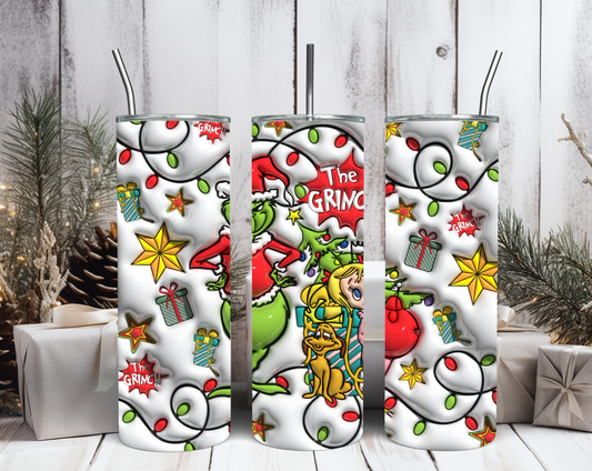 Grinchie Holiday Tumblers MULTIPLE