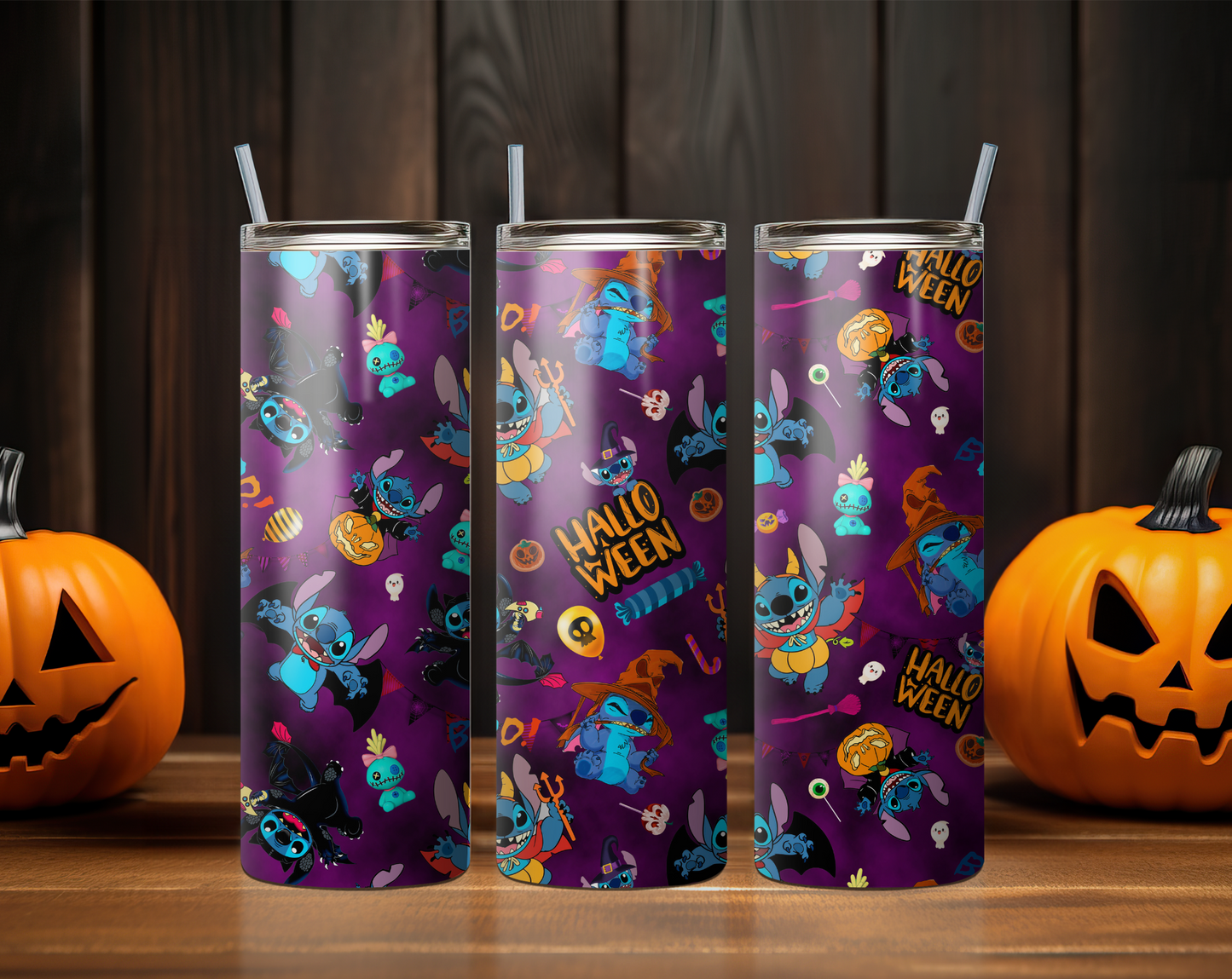 Halloween Stitch Tumbler