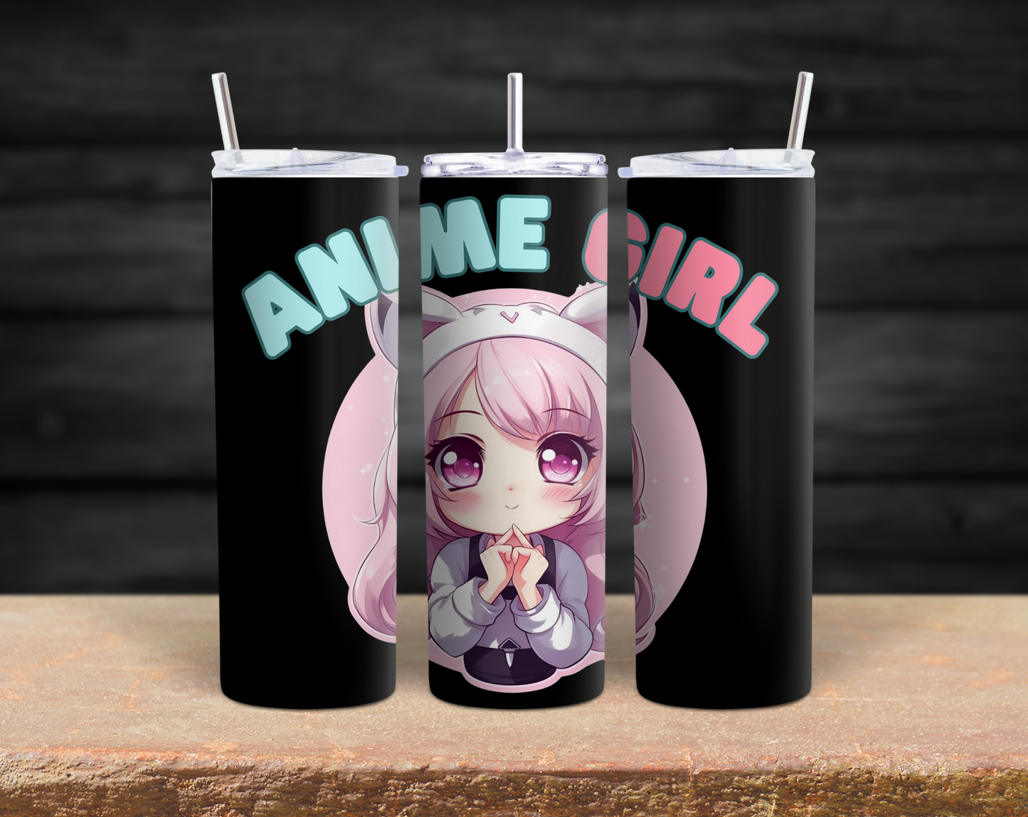 Anime Girl Tumbler