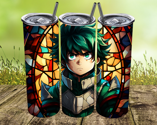 Stained Glass MHA Tumbler