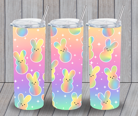 Colorful Easter Peeps Tumblers