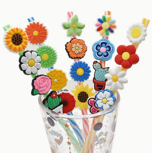 Flower Straw Topper