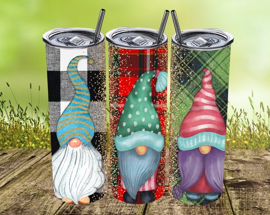 Christmas Gnomes Tumbler