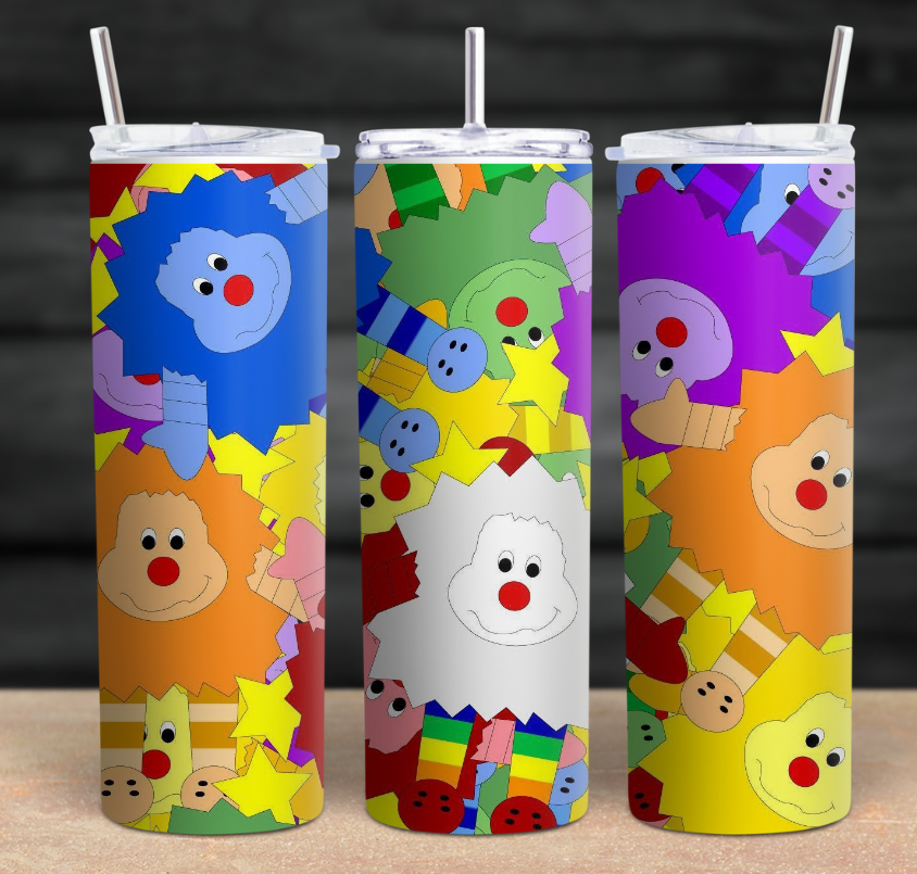 Rainbow Girl & Sprites Tumblers MULTIPLE