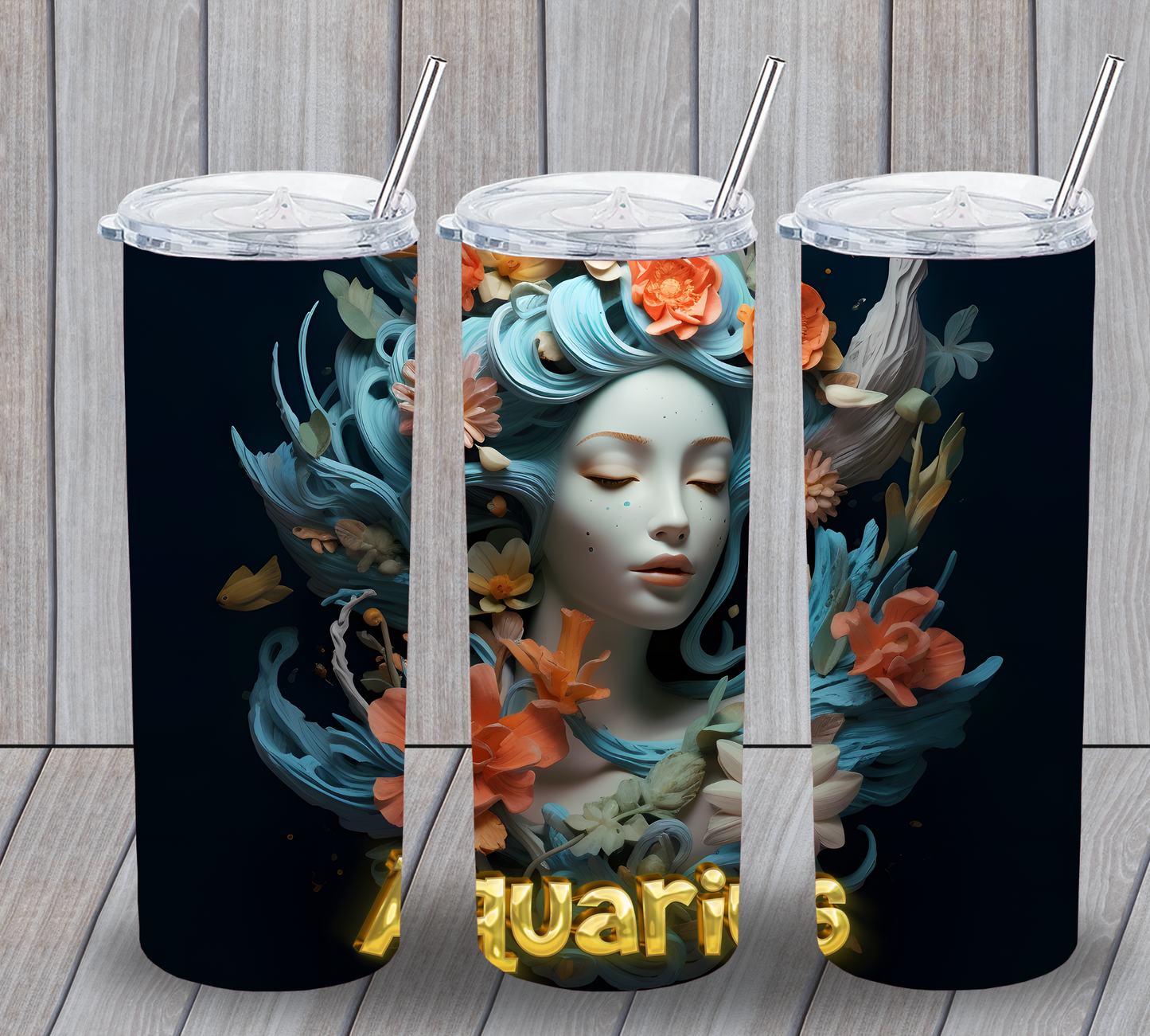 3D Zodiac Tumblers(ALL)