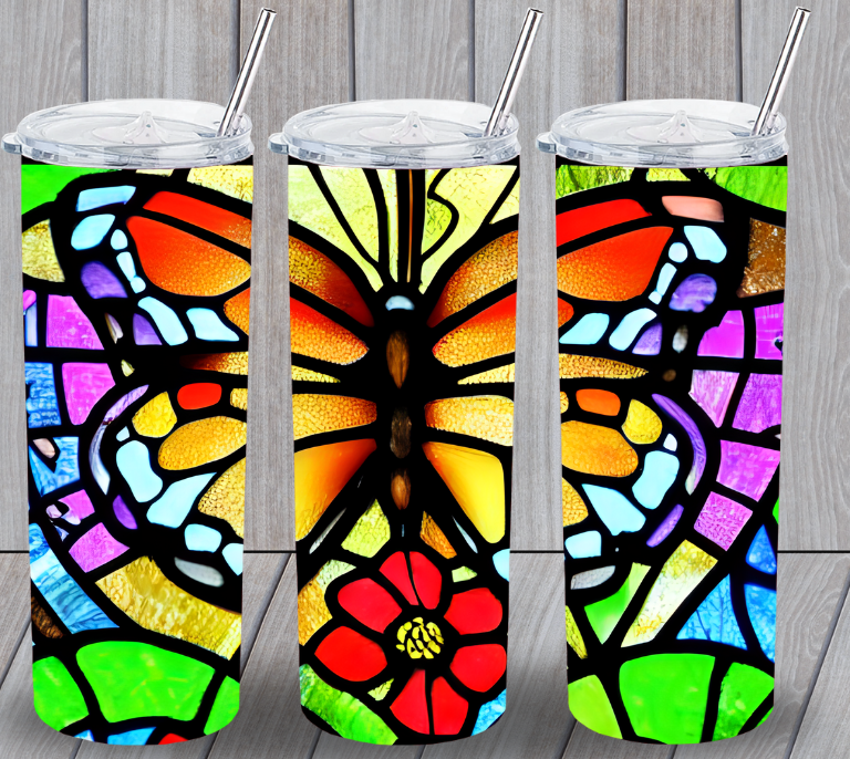 Stained Glass Tumblers