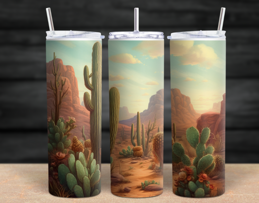 Desert Landscape Tumbler