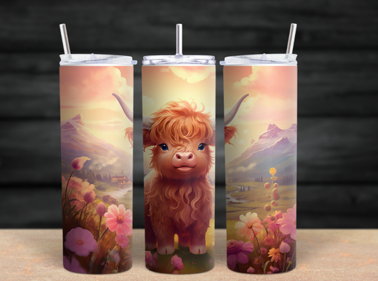 Highland Cow Tumblers