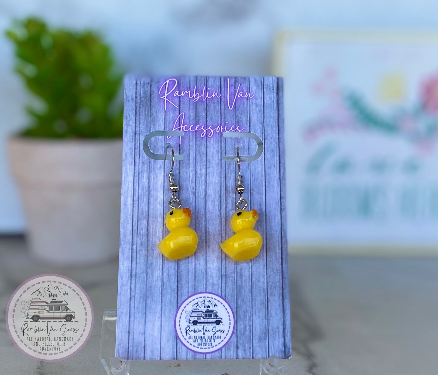 Ducky Earrings