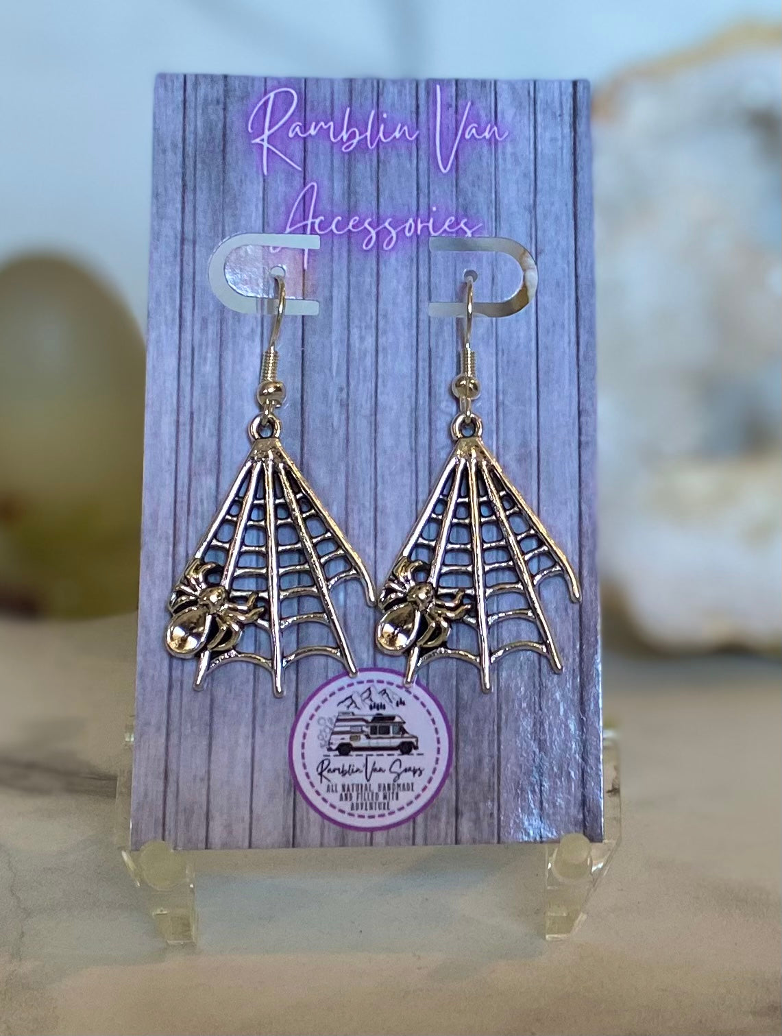 Spiderweb Earrings