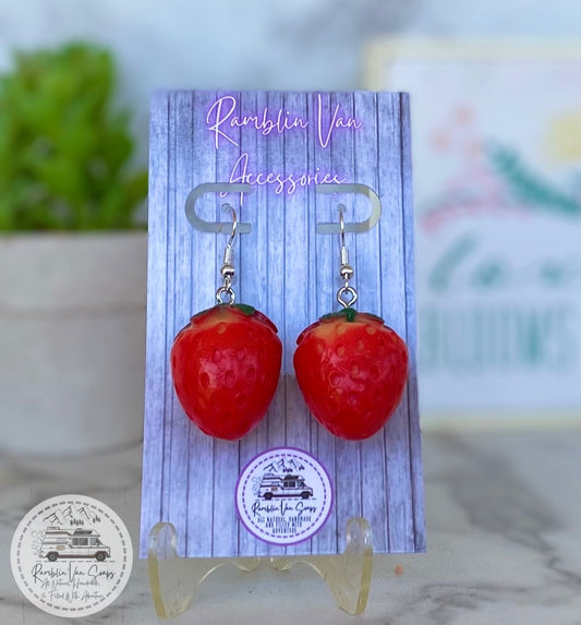 Strawberry Earrings